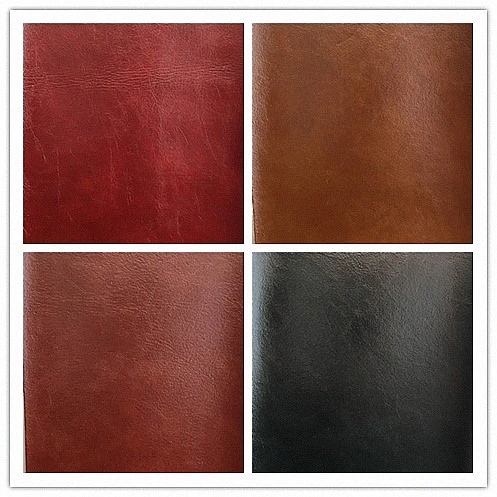 Smooth Oil Wax Microfiber PU Imitation Leather Fabric for Sofa Furniture Chair Seat Cover